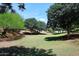 Scenic community greenbelt with mature trees and ample space at 2413 S 121St Dr, Avondale, AZ 85323