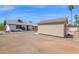 Expansive backyard featuring a storage shed, ready for landscaping or your dream outdoor space at 2524 E Elmwood St, Mesa, AZ 85213