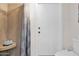 The bathroom offers modern fixtures and a well-lit shower area at 2524 E Elmwood St, Mesa, AZ 85213