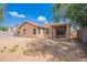 Spacious backyard with a covered patio for relaxation and entertaining at 2745 W Sunshine Butte Dr, San Tan Valley, AZ 85144