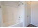 Clean white bathtub and shower combination at 2745 W Sunshine Butte Dr, San Tan Valley, AZ 85144