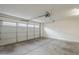 Spacious two-car garage with a garage door opener and plenty of room for storage at 2821 S Skyline Dr # 149, Mesa, AZ 85212