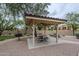 Outdoor community picnic area with covered pavilion, providing a relaxing space for gatherings and grilling at 2821 S Skyline Dr # 149, Mesa, AZ 85212