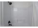 Bright bathroom shower features subway tile and modern fixture at 3233 E Sequoia Dr, Phoenix, AZ 85050