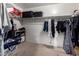 Walk-in closet with ample shelving and hanging space for clothes and storage at 3730 S Chaparral Rd, Apache Junction, AZ 85119
