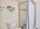 Clean bathroom featuring a modern shower, toilet and neutral color palette at 6626 N Majorca E Way, Phoenix, AZ 85016