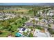 Residential neighborhood with a golf course with mountain views in the background at 8907 N 85Th Way, Scottsdale, AZ 85258