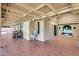 View of the patio with ample seating and a view of the pool at 8907 N 85Th Way, Scottsdale, AZ 85258