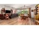 Comfortable living and dining area with sliding glass doors and natural light at 1361 N Claiborne --, Mesa, AZ 85205
