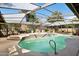 The enclosed outdoor pool offers a perfect blend of relaxation and natural beauty at 17030 N 57Th St, Scottsdale, AZ 85254