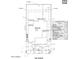 Plot plan showing house placement, utility gate, backyard dimensions, and square footage calculations at 22543 E San Tan Blvd, Queen Creek, AZ 85142