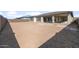 Large backyard ready for landscaping, perfect for creating your dream outdoor space at 22660 E Pegasus Pkwy, Queen Creek, AZ 85142