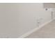 Unfinished basement with tile flooring and white walls, offering ample potential for customization at 22660 E Pegasus Pkwy, Queen Creek, AZ 85142