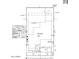 This lot plan shows the property lines, patio, and the front load 3-car garage at 22660 E Pegasus Pkwy, Queen Creek, AZ 85142