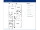 Detailed floor plan showcasing the layout of this two-bedroom home at 26646 S 230Th St, Queen Creek, AZ 85142
