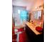 Functional bathroom with a vanity, toilet, and shower/tub combination at 2802 W Lawrence Rd, Phoenix, AZ 85017