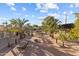 Aerial view of community courtyard featuring palm trees, seating areas, and inviting atmosphere at 3233 N 37Th St # 5, Phoenix, AZ 85018