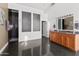Modern bathroom with a spacious walk-in shower and dual vanities at 3233 N 37Th St # 5, Phoenix, AZ 85018