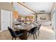 Open floor plan featuring dining room and kitchen with modern design at 3233 N 37Th St # 5, Phoenix, AZ 85018