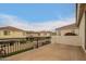 Balcony with black metal railings and nearby houses at 3308 E Jasper Dr, Gilbert, AZ 85296