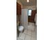 Full bathroom with tiled shower and modern fixtures at 475 S Seawynds Blvd, Gilbert, AZ 85233