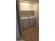 Laundry room with modern washer and dryer at 475 S Seawynds Blvd, Gilbert, AZ 85233