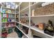 Well-organized pantry with shelving and ample storage space at 5649 E Desert Forest Trl, Cave Creek, AZ 85331