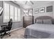 Serene bedroom with plantation shutters, neutral tones, providing a peaceful retreat for relaxation at 6026 E Sonoran Trl, Scottsdale, AZ 85266