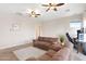 Inviting living room with comfortable seating and an open layout, bathed in natural light at 633 W Aster Ct, Chandler, AZ 85248