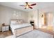 Cozy main bedroom features a fireplace and en-suite bathroom at 633 W Aster Ct, Chandler, AZ 85248