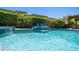Sparkling pool featuring a water feature and lush landscaping at 7130 E Saddleback St # 58, Mesa, AZ 85207