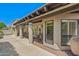 Backyard featuring covered patio with wood beam elements at 715 W Townley Ave, Phoenix, AZ 85021