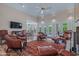 Bright and airy living room with french doors that let in plenty of natural light at 715 W Townley Ave, Phoenix, AZ 85021