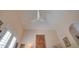 Bright bedroom with a vaulted ceiling, tapestry wall hanging, shutters and views at 715 W Townley Ave, Phoenix, AZ 85021