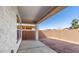 Covered back porch offers a tranquil outdoor space at 7718 W Minton St, Laveen, AZ 85339