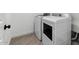 Functional laundry room with modern washer and dryer units at 7718 W Minton St, Laveen, AZ 85339