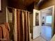 This bathroom showcases a shower/tub with creative brown/tan patterned shower curtain at 8180 E Shea Blvd # 1028, Scottsdale, AZ 85260