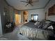 Comfortable bedroom with a view of the attached bathroom and closet at 8180 E Shea Blvd # 1028, Scottsdale, AZ 85260
