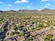 Large community of single Gathering homes nestled amongst desert landscape with gorgeous mountain views at 9127 E Siesta Ln, Scottsdale, AZ 85255