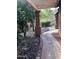 Inviting backyard featuring a stone pathway at 11052 N 10Th Pl, Phoenix, AZ 85020