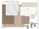Sample of luxury design materials including cabinets, marble countertops, tile, fixtures, and wood flooring at 11300 N Casa Dega Dr # 1081, Surprise, AZ 85388