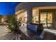 Outdoor kitchen with built-in grill, perfect for entertaining and enjoying outdoor living at 13249 E Summit Dr, Scottsdale, AZ 85259