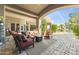Inviting outdoor living space with comfortable seating and a fire pit, perfect for entertaining and relaxing at 13249 E Summit Dr, Scottsdale, AZ 85259
