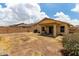 Expansive backyard featuring a covered patio perfect for outdoor entertaining and relaxation at 18102 E El Viejo Desierto --, Gold Canyon, AZ 85118