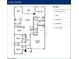 Detailed floor plan showcasing the layout of a single-story home with open living spaces and a three-car garage at 18522 W Mohave St, Goodyear, AZ 85338