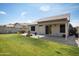 A backyard with a covered patio at 2717 N 107Th Dr, Avondale, AZ 85392