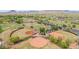 Aerial view of well maintained baseball fields for community recreation at 3613 W Plymouth Dr, Anthem, AZ 85086