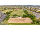 Community park featuring soccer, baseball, and volleyball, with mountain views at 3613 W Plymouth Dr, Anthem, AZ 85086