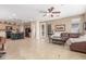 Cozy living area with open floor plan, eat in kitchen and access to the outdoor living space at 3613 W Plymouth Dr, Anthem, AZ 85086