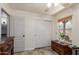 Bedroom with a trunk, a sliding door closet, and a window at 4043 S Shady Ct, Gilbert, AZ 85297